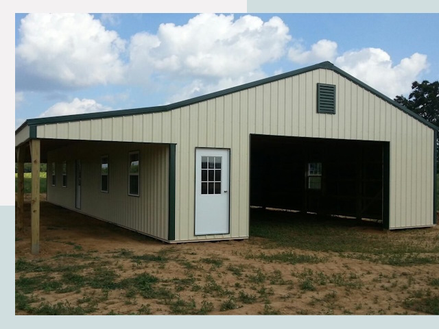 Строительство конюшен в Касимове