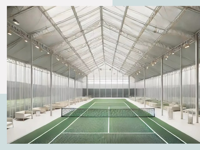 Строительство теннисных кортов в Касимове