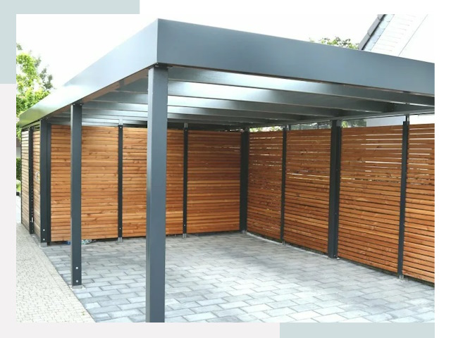 Навесы для парковки в Касимове