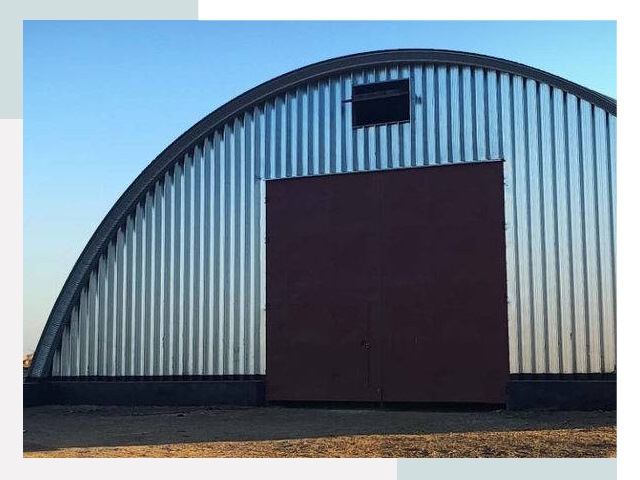 Бескаркасные ангары в Касимове
