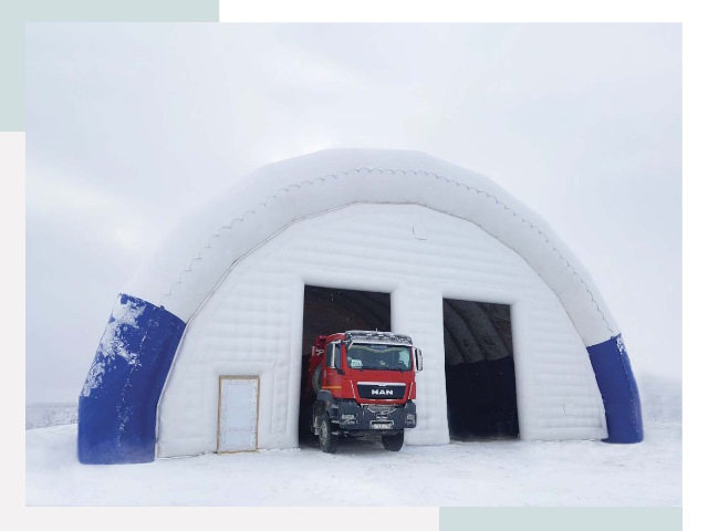 Мобильные ангары в Касимове