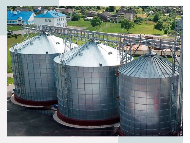 Металлические силосы в Касимове