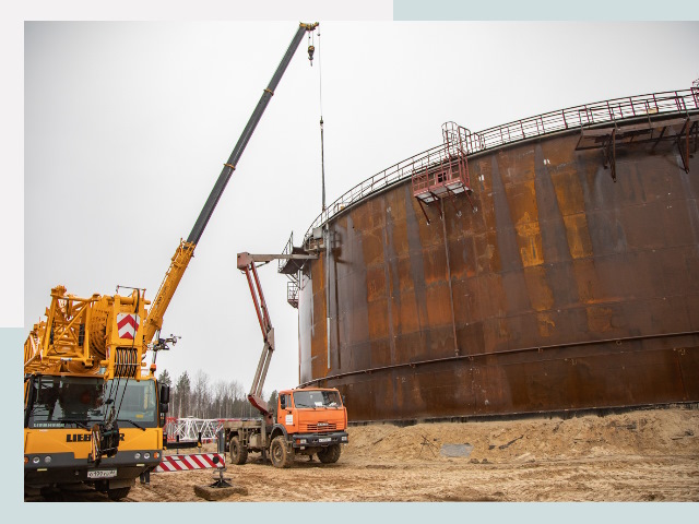 Монтаж резервуаров в Касимове от 652 руб. за м³