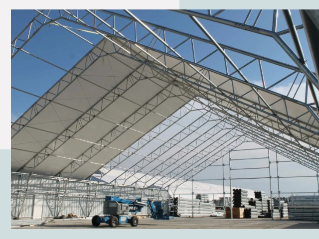 Каркасно-тентовые сооружения от СтальСтрой-Ксм по цене 652 руб.