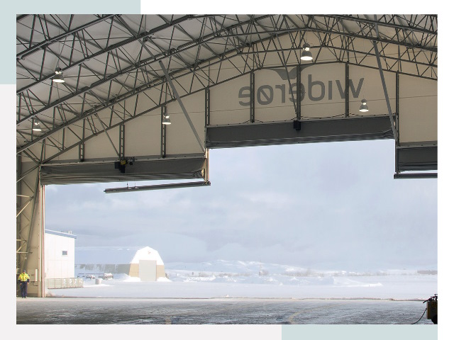 Ворота для ангаров в Касимове