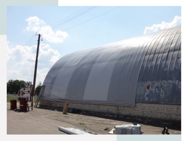 Ремонт ангаров в Касимове