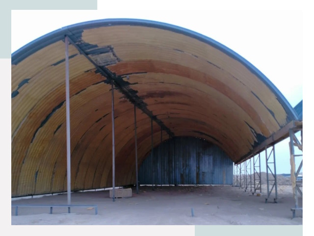 Реконструкция ангаров в Касимове