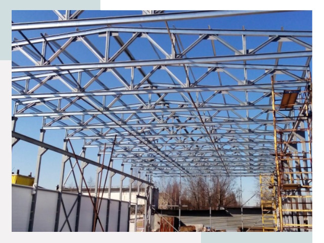 Металлокаркасы для складов в Касимове