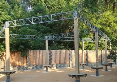 Терраса из металлоконструкций под ключ, проектирование, изготовление и монтаж от СтальСтрой-Ксм